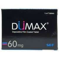 Dumax60 ไวอากร้า ชะลอหลั่ง ตัวยา Dapoxetine 60mg รักษาอาการหลั่งเร็ว